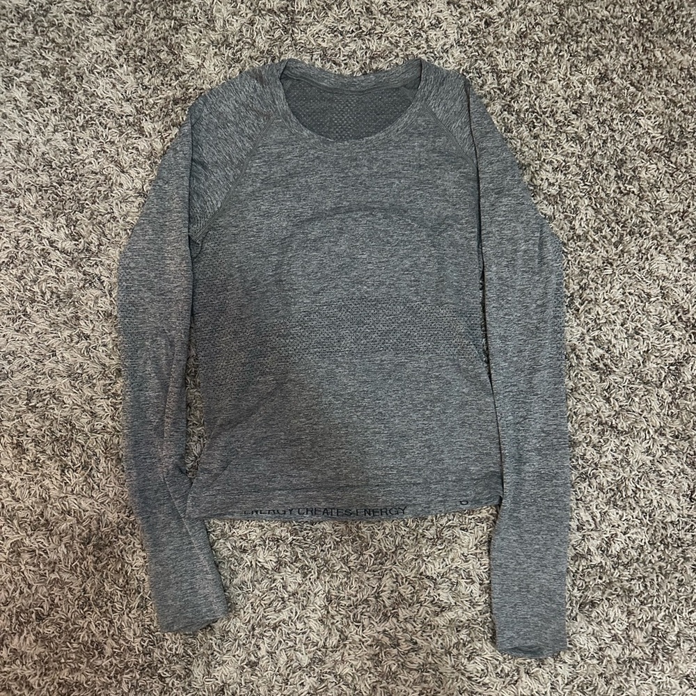 Lululemon Swiftly Tech 2.0 Race Length Size 6 Slate